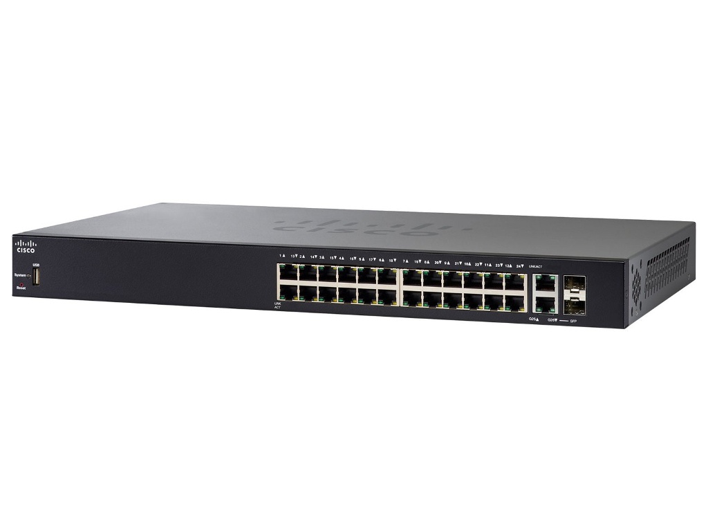 

Коммутатор Cisco SB SG350X-24, SB SG350X-24