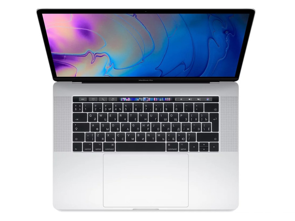 фото Ноутбук APPLE MacBook Pro 15 2019 MV922RU/A Silver (Intel Core i7 2.6GHz/16384Mb/256Gb/AMD Radeon Pro 555X/Wi-Fi/Bluetooth/Cam/15.4/Mac OS)