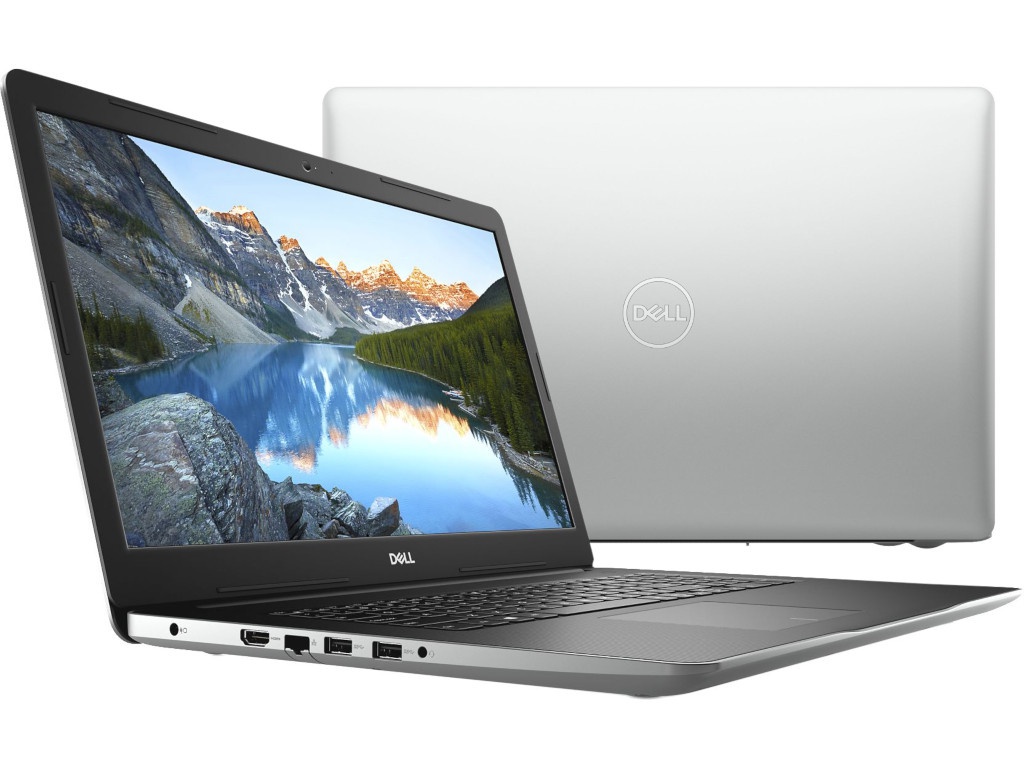 

Ноутбук Dell Inspiron 3780 Silver 3780-6822 (Intel Core i5-8265U 1.6 GHz/8192Mb/1000Gb+128Gb SSD/DVD-RW/AMD Radeon 520 2048Mb/Wi-Fi/Bluetooth/Cam/17.3/1920x1080/Linux), Inspiron 3780