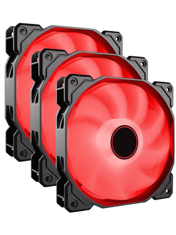 

Вентилятор Corsair AF120 LED Red Triple Pack CO-9050083-WW, AF120 LED