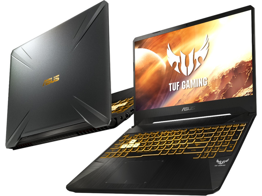 

Ноутбук ASUS TUF Gaming FX705DT-AU059T 90NR02B1-M01050 (AMD Ryzen 7 3750H 2.3GHz/16384Mb/512Gb SSD/No ODD/nVidia GeForce GTX 1650 4096Mb/Wi-Fi/Bluetooth/Cam/17.3/1920x1080/Windows 10 64-bit), TUF Gaming FX705DT-AU059T