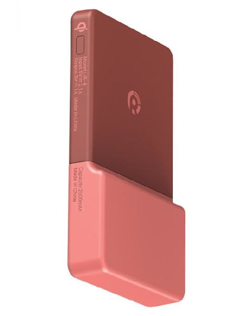 фото Зарядное устройство Xiaomi Rui Ling Power Sticker LIB-4 2600mAh Red