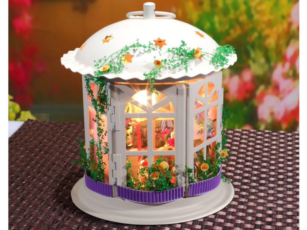 фото Сборная модель DIY House MiniHouse Свадебный фонарик I003