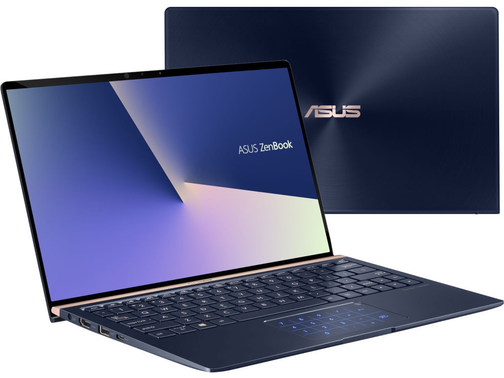 

Ноутбук ASUS Zenbook UX333FN-A3052R Royal Blue 90NB0JW1-M02180 (Intel Core i7-8565U 1.8GHz/8192Mb/512Gb SSD/No ODD/nVidia GeForce MX150 2048Mb/Wi-Fi/Bluetooth/Cam/13.3/1920x1080/Windows 10 64-bit), UX333FN-A3052R