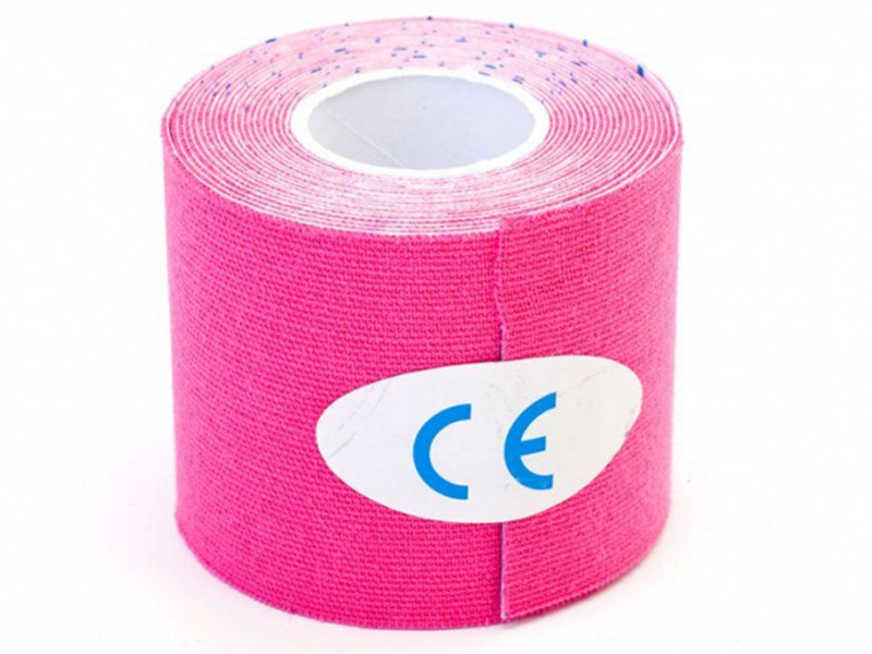 

Кинезио лента Bradex Physio Tape 5cm x 5m Pink SF 0189, SF 0189