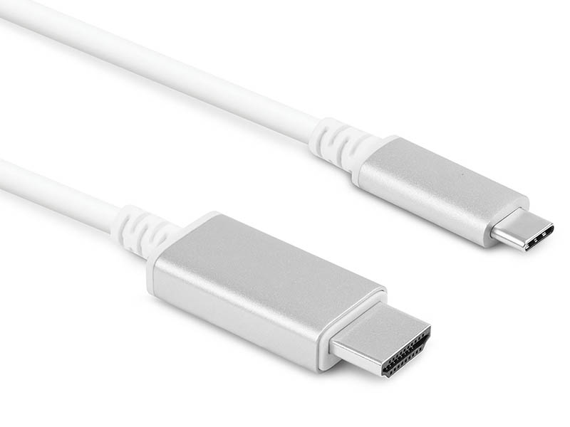 фото Аксессуар Moshi USB-C - HDMI Cable 2m White 99MO084103