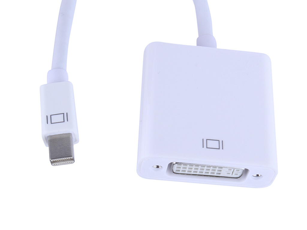 фото Аксессуар iNeez Mini Display Port to DVI White 110037