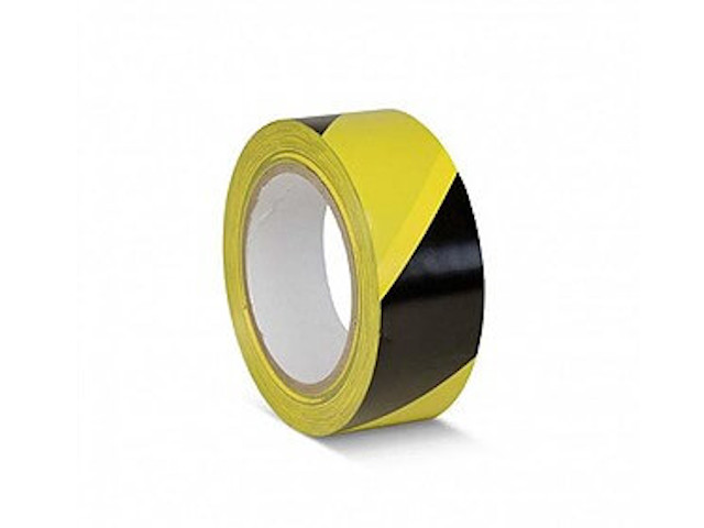 

Лента ПВХ Мельхозе 50mm x 33m Yellow-Black КМSW05033, КМSW05033