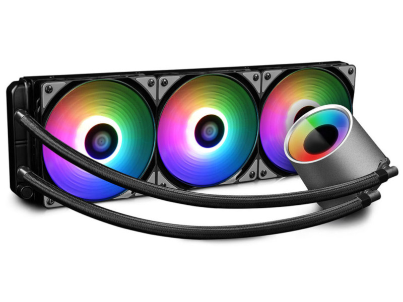 

Водяное охлаждение DeepCool Castle 360 RGB ( Intel LGA1150/1151/1155/1156/LGA2066/LGA1356/1366/LGA2011/2011-3 AMD AM2/AM2+/AM3/AM3+/FM1/AM4/FM2/FM2+/sTR4), Castle 360 RGB
