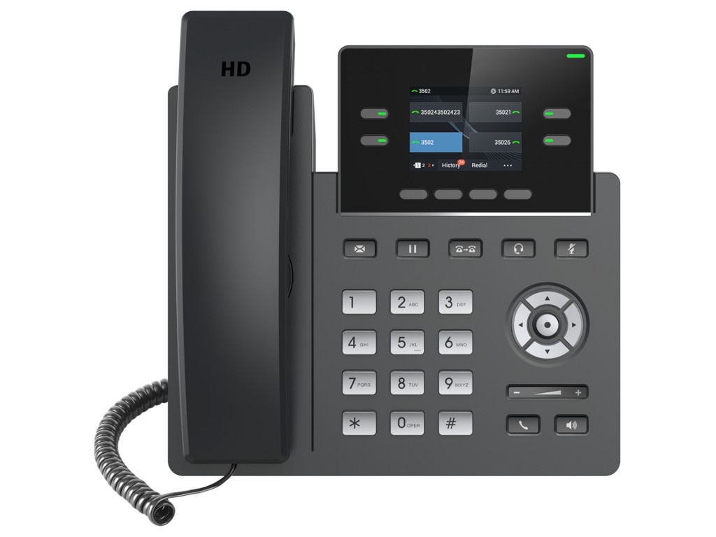 

VoIP оборудование Grandstream GRP2612, GRP2612