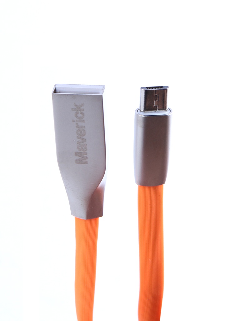 фото Аксессуар Maverick PC Style USB - MicroUSB Orange ПSELAEP1272