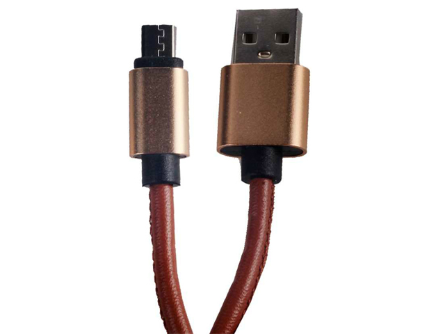 фото Аксессуар Maverick PC Style USB - MicroUSB Leather ПSELAEP1268