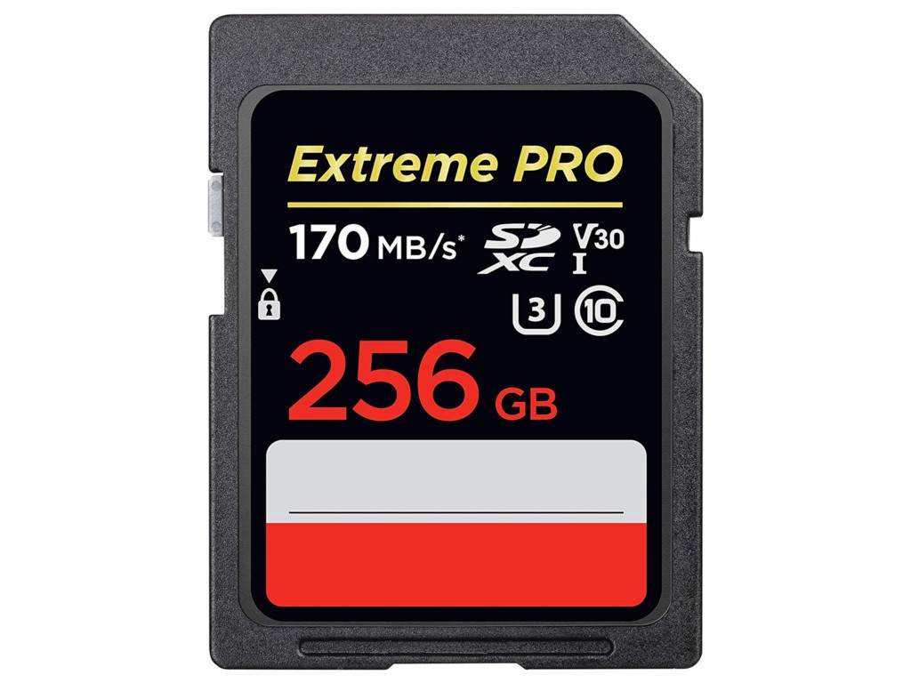 фото Карта памяти 256Gb - SanDisk Extreme Pro - Secure Digital XC Class 10 UHS-I U3 V30 SDSDXXY-256G-GN4IN