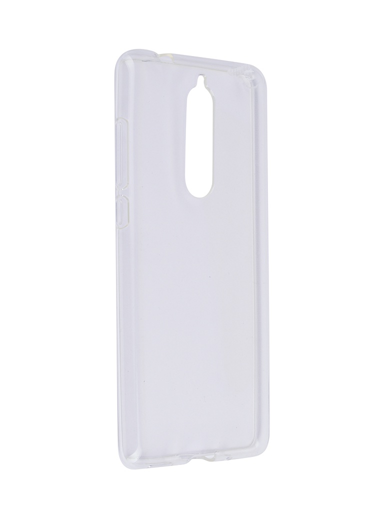 

Аксессуар Чехол SkinBox для Nokia 5.1 Slim Silicone Transparent T-S-N51-006, T-S-N51-006