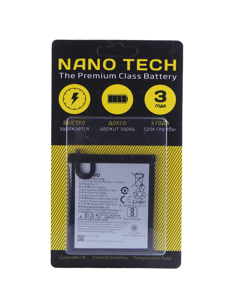 фото Аккумулятор Nano Tech 4000mAh для Lenovo K6 Power