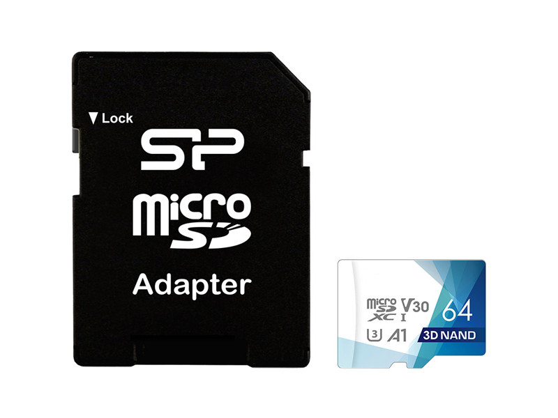

Карта памяти 64Gb - Silicon Power Superior Pro A1 Micro Secure Digital XC Class 10 UHS-1 U3 SP064GBSTXDU3V20AB, SP064GBSTXDU3V20AB