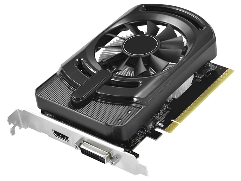 

Видеокарта Palit GeForce GTX 1650 StormX OC 1485Mhz PCI-E 3.0 4096Mb 8000Mhz 128 bit DVI HDMI NE51650S06G1-1170F, GeForce GTX 1650 StormX OC