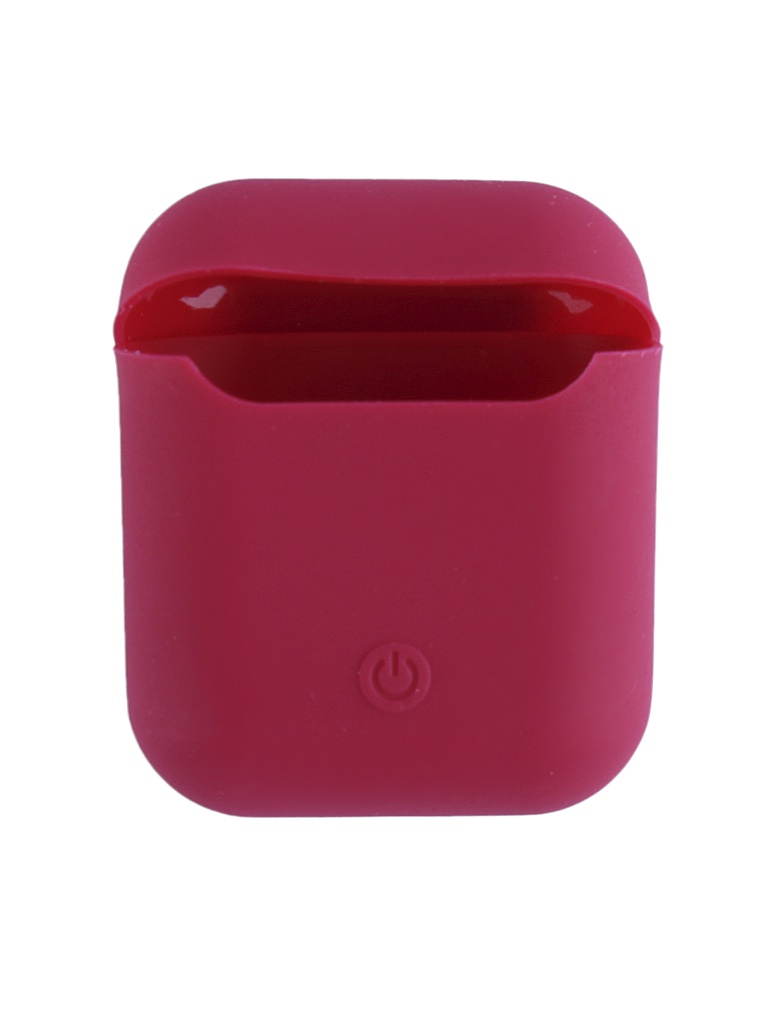 фото Чехол krutoff для airpods silicon case rose red 10859