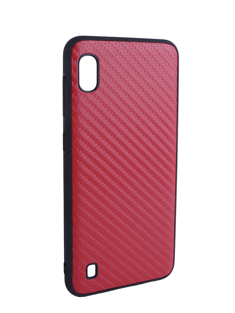 

Аксессуар Чехол G-Case для Samsung Galaxy A10 SM-A105F Carbon Red GG-1105, GG-1105