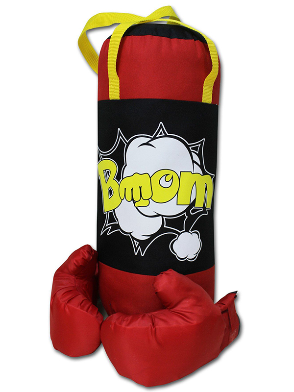 

Набор для бокса Belon Груша с перчатками Black-Red BOOM НБ-002-ЧКр/ПР1, Груша с перчатками BOOM НБ-002-ЧКр/ПР1