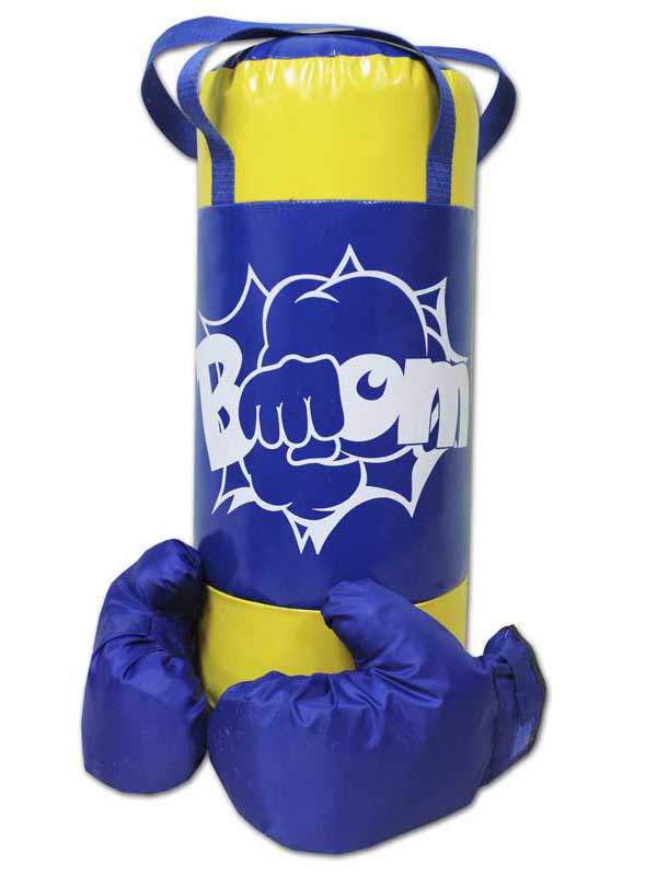 

Набор для бокса Belon Груша с перчатками Blue-Yellow BOOM НБ-001-СЖ/ПР1, Груша с перчатками BOOM НБ-001-СЖ/ПР1