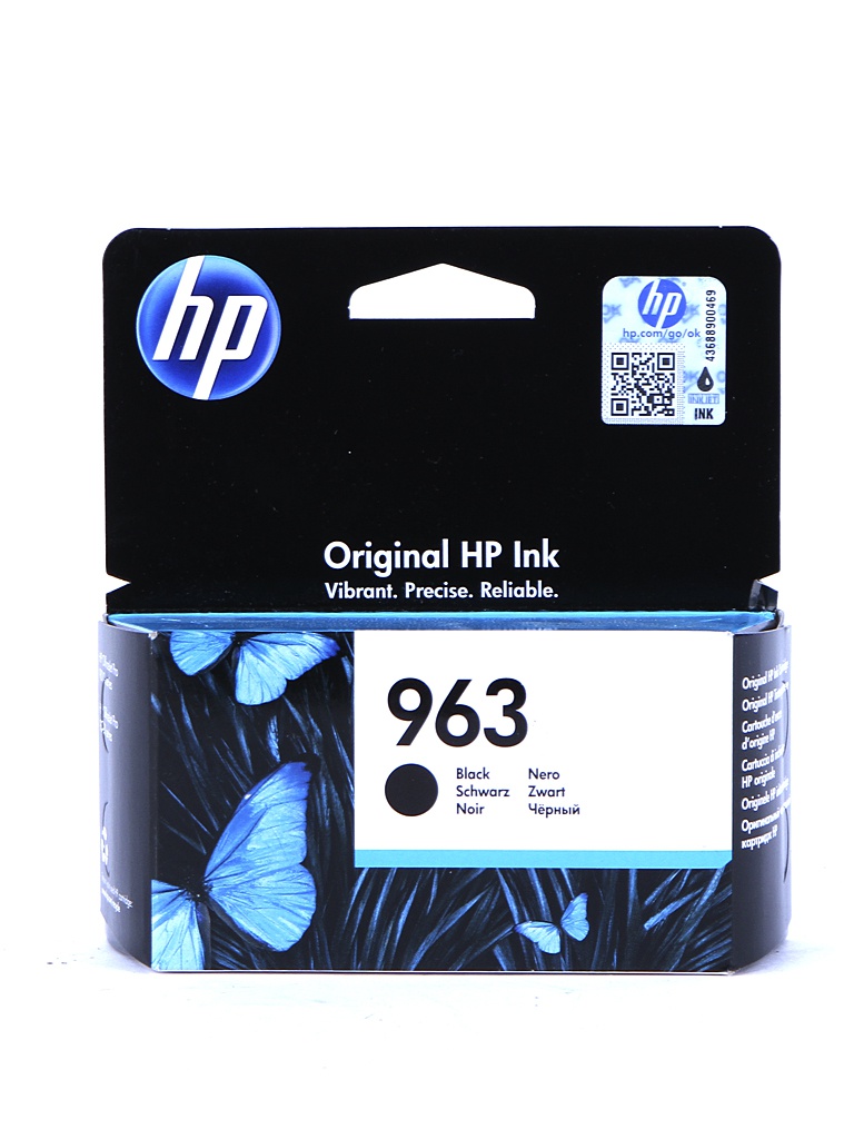 

Картридж HP 963 3JA26AE Black, 963 3JA26AE