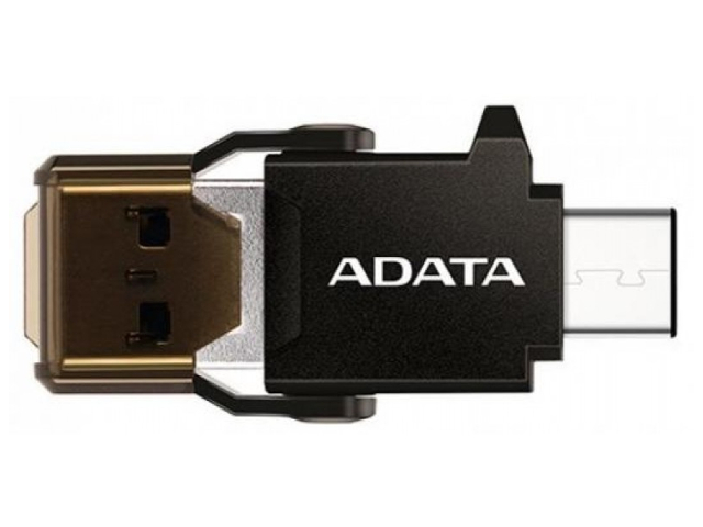 

Карт-ридер A-Data USB-C OTG Reader ACMR3PL-OTG-RBK, USB-C OTG Reader