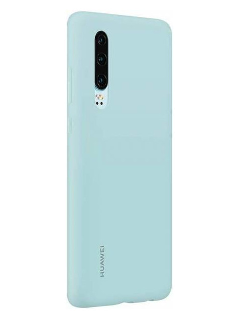 фото Чехол для huawei p30 silicon case light blue 51992958