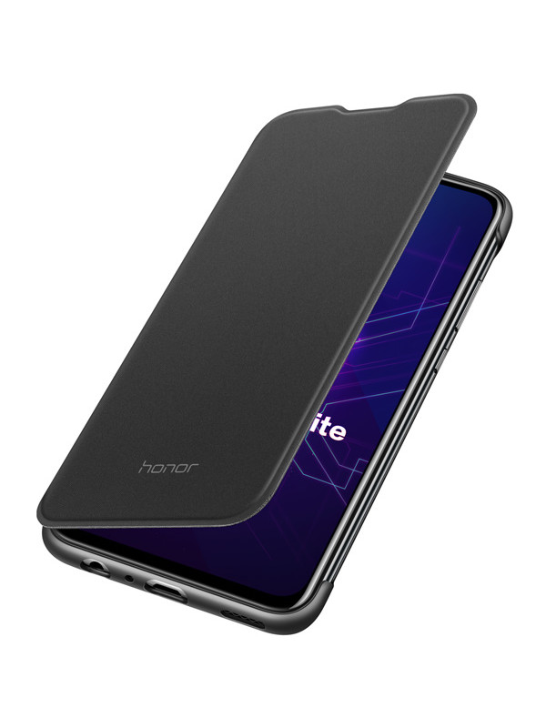 фото Аксессуар Чехол для Honor 10 Lite Flip Cover Black 51992804