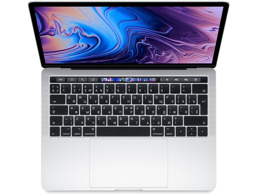 

Ноутбук APPLE MacBook Pro 13 2019 MUHQ2RU/A Silver (Intel Core i5 1.4 GHz/8192Mb/128Gb SSD/Intel Iris Plus Graphics/Wi-Fi/Bluetooth/Cam/13.3/Mac OS), MacBook Pro 13 2019