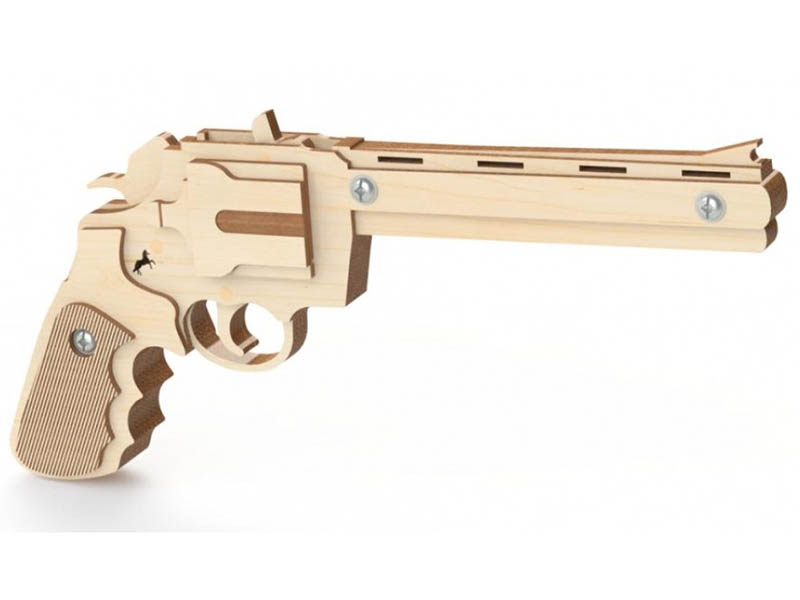 фото Сборная модель Древо Игр Резинкострел Револьвер DI-P004