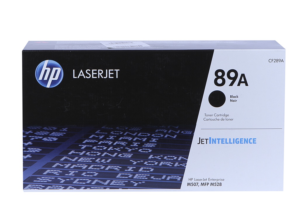 

Картридж HP 89A CF289A Black для LJ M507/MFP M528, HP 89A CF289A