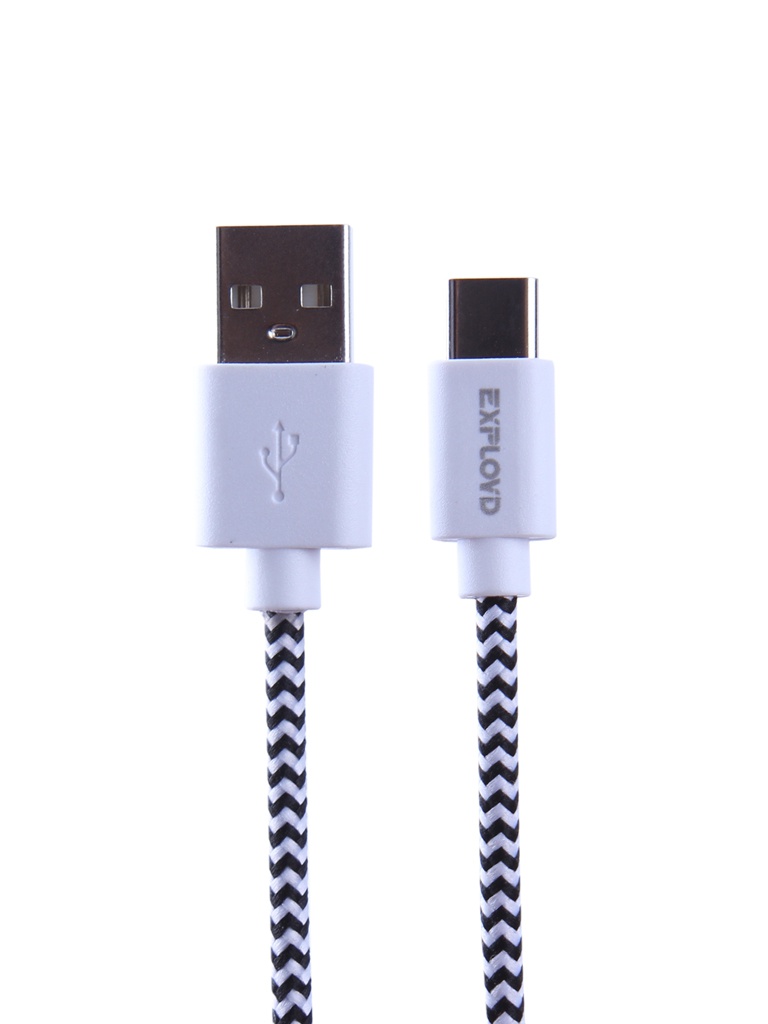 фото Аксессуар Exployd USB - Type-C 1.0m Black EX-K-199