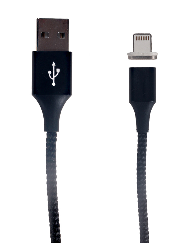 фото Аксессуар Exployd Prime USB - Lightning 1.0m 2.1A Black EX-K-389