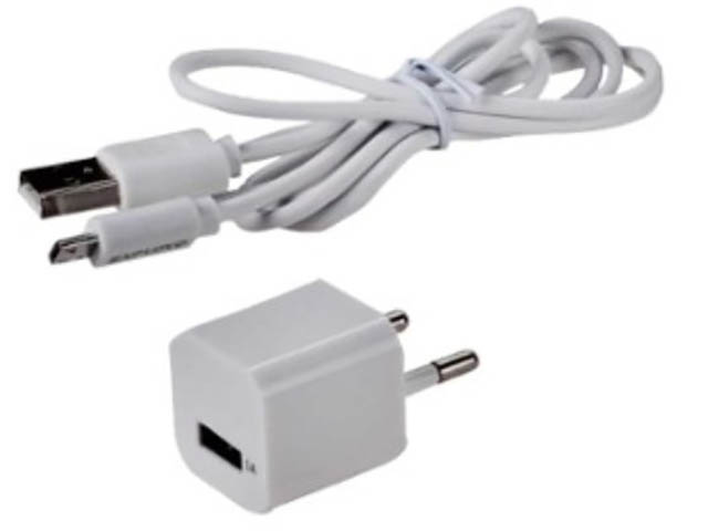 

Зарядное устройство Exployd 1хUSB 1А + кабель MicroUSB White EX-Z-165, EX-Z-165