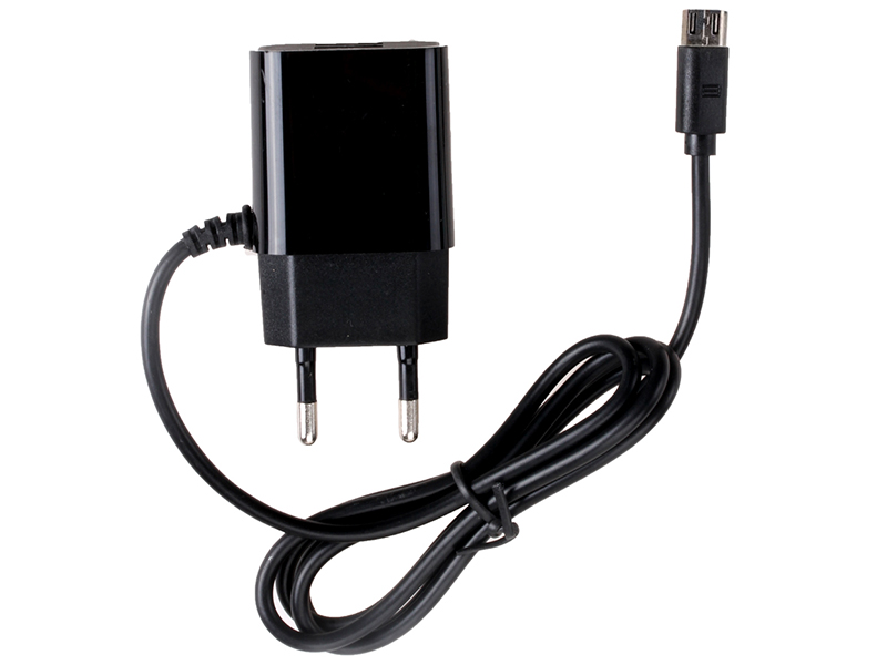 фото Зарядное устройство Exployd 2хUSB + MicroUSB 1.0m 2A Black EX-Z-330