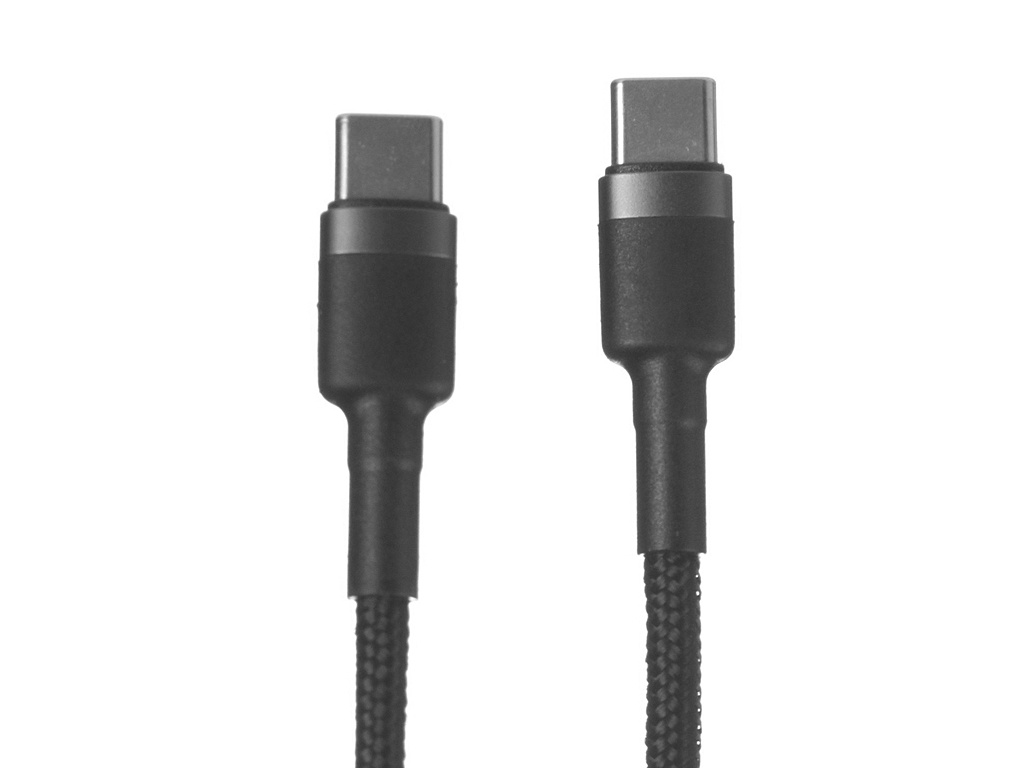 Аксессуар Baseus Cafule USB Type-C PD2.0 60W 1m Gray-Black CATKLF-GG1 кабель baseus catklf gg1 3 шт