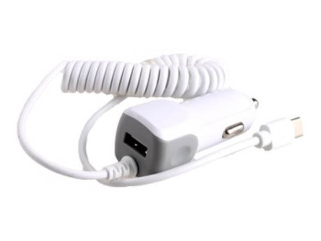 

Зарядное устройство Exployd 1хUSB + Type-C 1.4m 2.1А White EX-Z-240, EX-Z-240