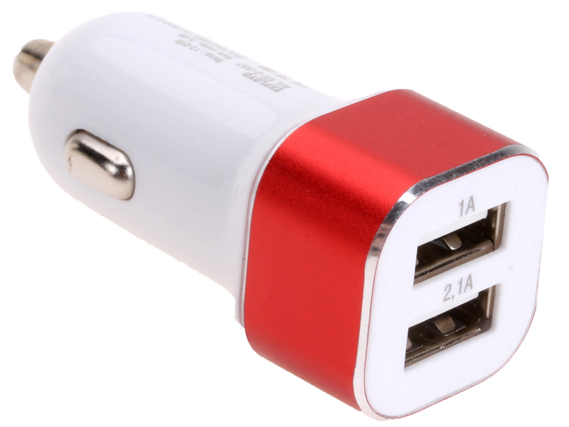 

Зарядное устройство Exployd Prime 2хUSB 3.1A White-Red EX-Z-337, EX-Z-337