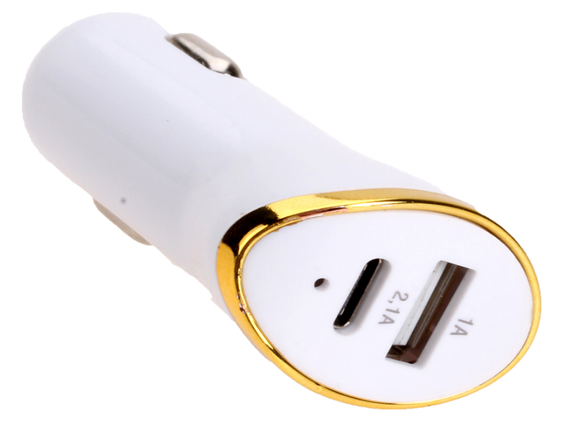 

Зарядное устройство Exployd Prime 1хUSB + Type-C 2.1А White EX-Z-359, EX-Z-359