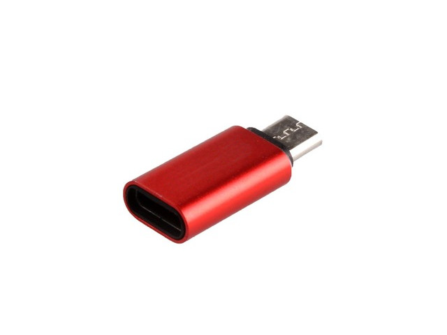

Аксессуар Exployd Type-C - MicroUSB Red EX-AD-295, EX-AD-295