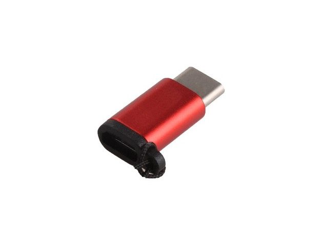 фото Аксессуар Exployd MicroUSB - Type-C Red EX-AD-281