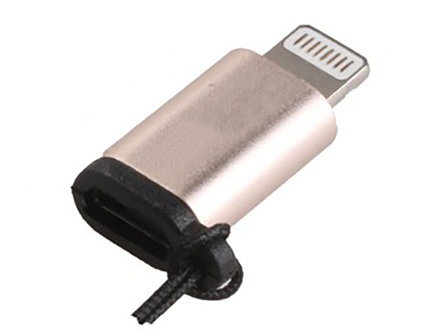 фото Аксессуар Exployd MicroUSB - Lightning Gold EX-AD-272