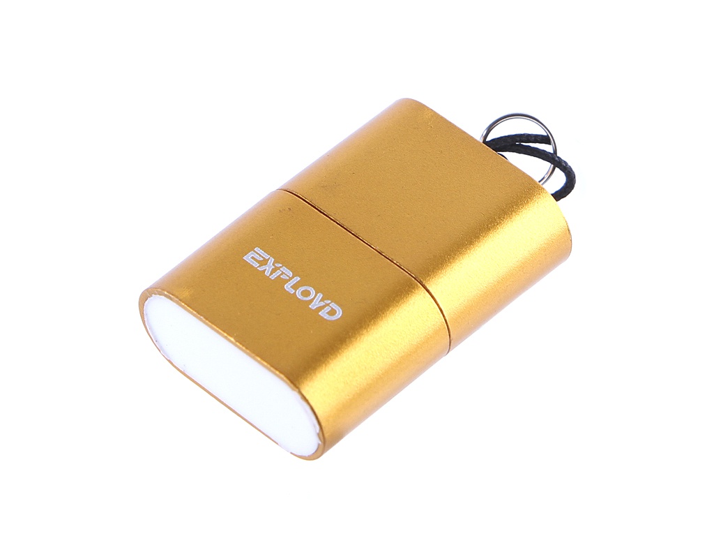 

Кардридер Exployd MicroSD - USB 2.0 Gold EX-AD-268, EX-AD-268