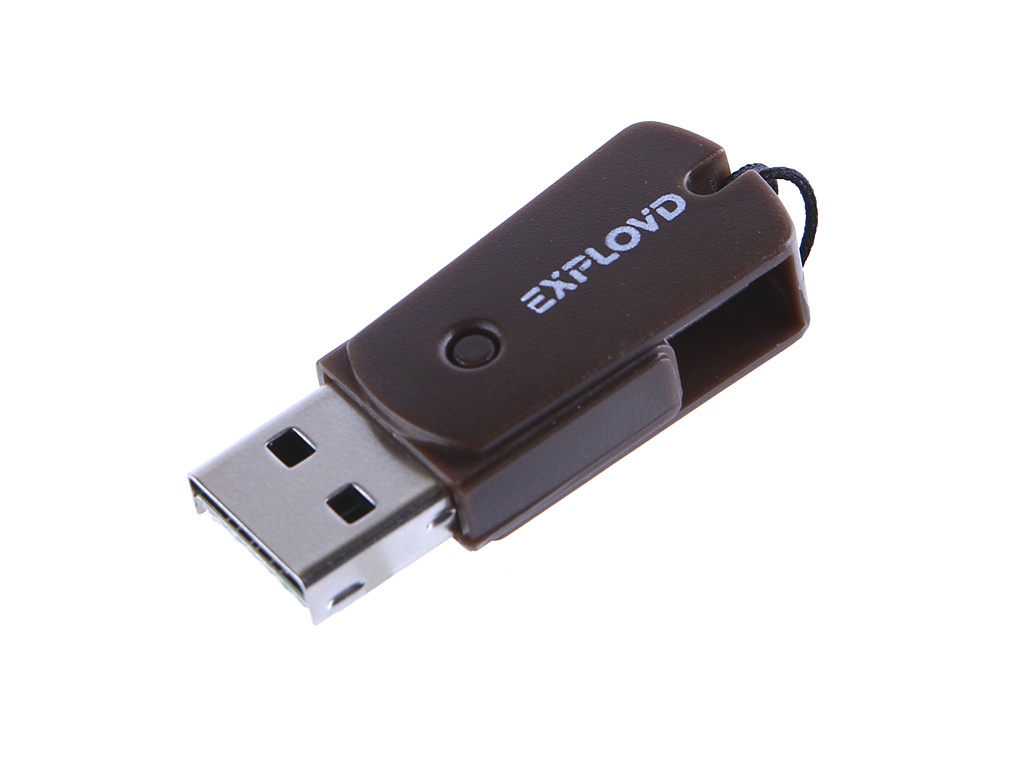 

Кардридер Exployd MicroSD - MicroUSB/USB 2.0 OTG Brown EX-AD-306, EX-AD-306