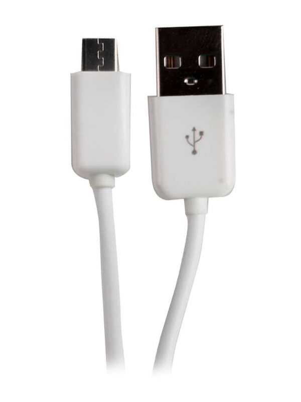 фото Аксессуар OltraMax USB - MicroUSB 1.0m White OM-K-201