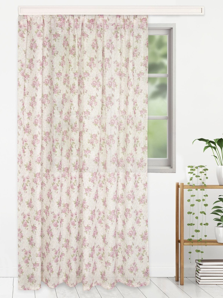 

Тюль Этель Сказочные цветы 135x270cm 2732441, Сказочные цветы