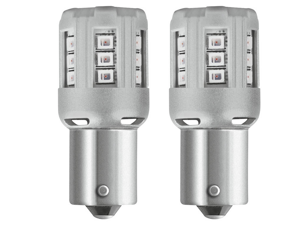 

Лампа Osram P21W 12V-LED 2,0W BA15s 2шт Amber 7456YE-02B, 7456YE-02B