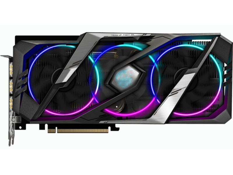 

Видеокарта GigaByte Aorus GeForce RTX 2060 Super 1650Mhz PCI-E 3.0 8192Mb 14000Mhz 256 bit HDMI DP Type-C GV-N206SAORUS-8GC, GV-N206SAORUS-8GC
