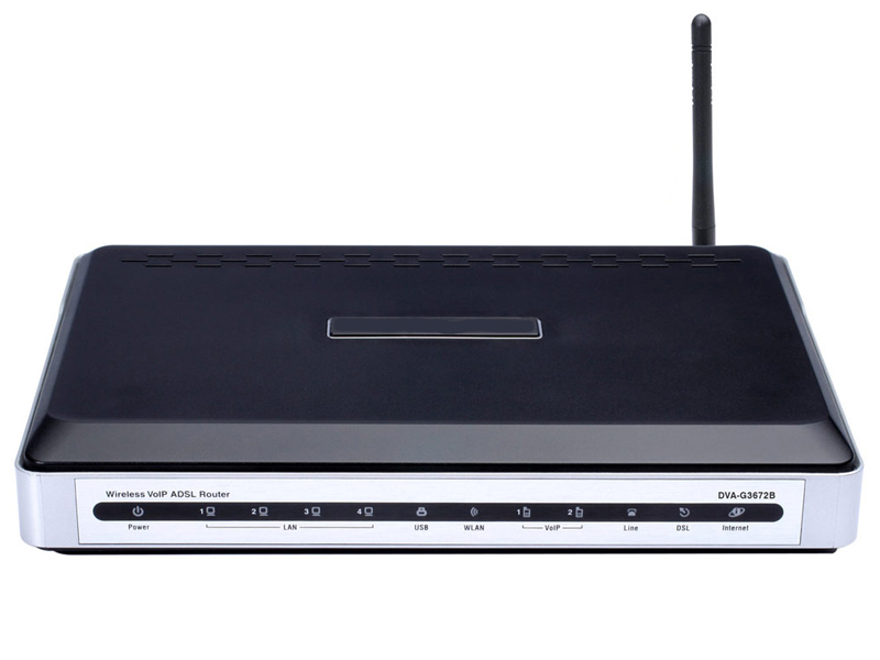 

Wi-Fi роутер D-Link DVA-G3672B, DVA-G3672B